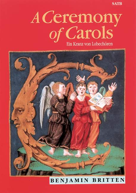 A Ceremony of Carols op.28&nbsp;&nbsp;for mixed chorus and harp&nbsp;&nbsp;score (= vocal score, en/dt)