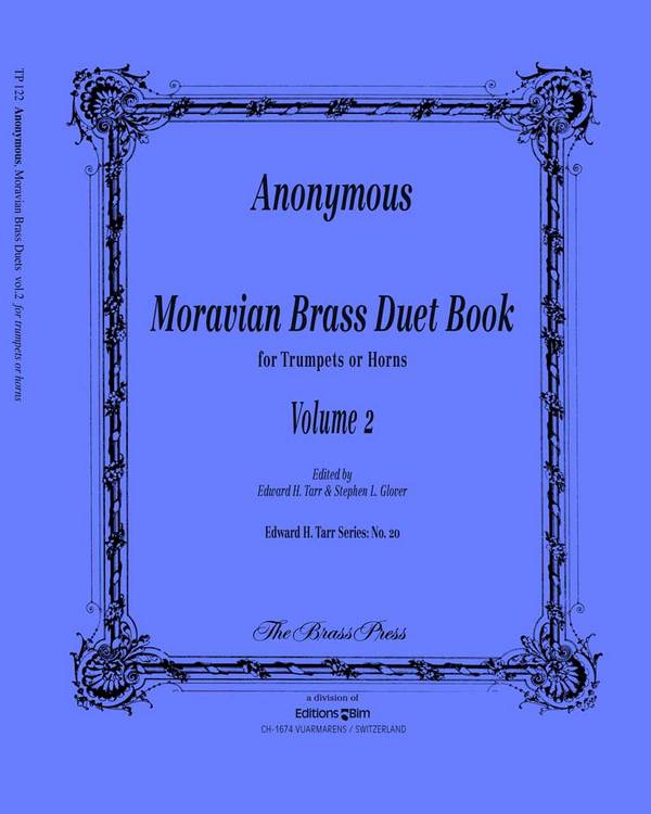 The Moravian Brass Duet Book vol.2&nbsp;&nbsp;for trumpets or horns&nbsp;&nbsp;