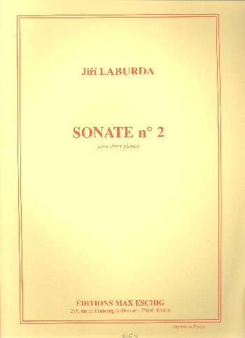 Sonate no.2&nbsp;&nbsp;pour 2 pianos&nbsp;&nbsp;2 partitions
