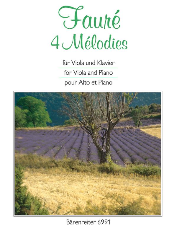 4 Mélodies   für Viola und Klavier  