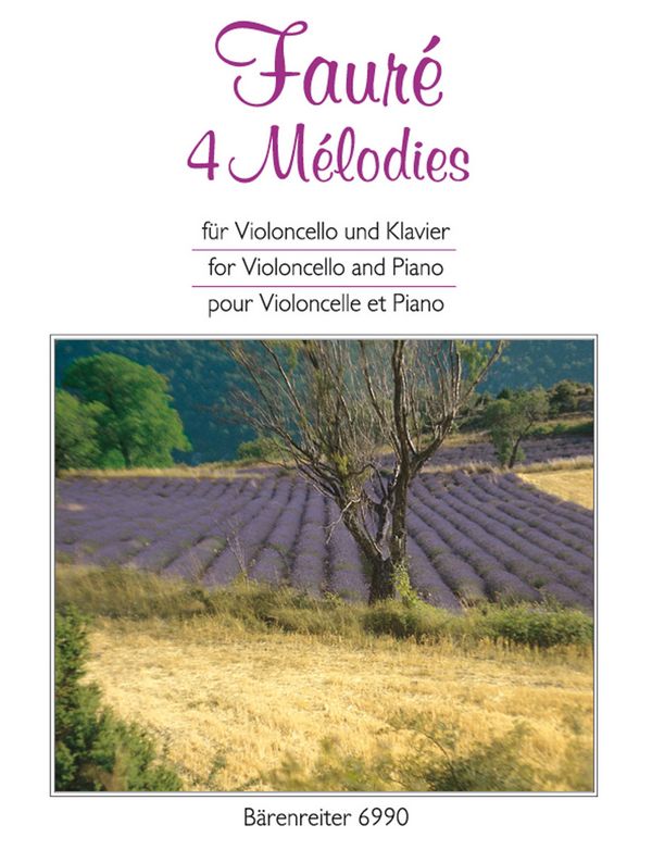 4 Melodies für Violoncello und Klavier    