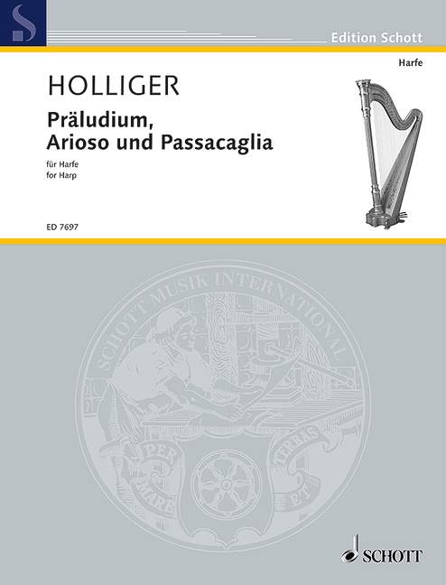 Präludium, Arioso und Passacaglia  für Harfe  
