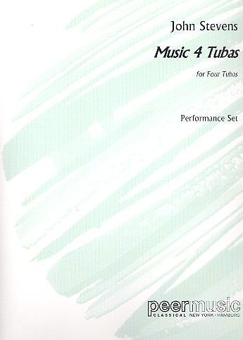 Music 4 Tubas&nbsp;&nbsp;for 4 tubas&nbsp;&nbsp;score and parts