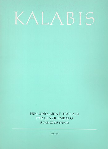 Präludium, Arie und Toccata  für Cembalo  