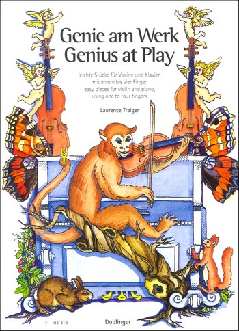 Genie am Werk Genius at play  leichte Stücke für Violine und  Klavier
