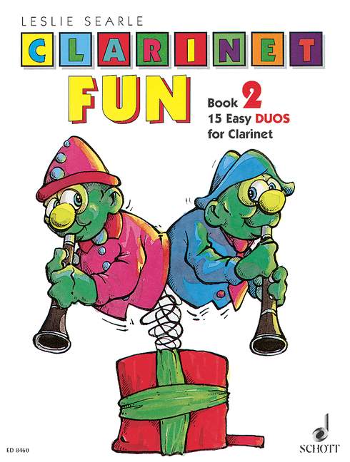 Clarinet Fun 2 - 15 easy duos  for clarinet  