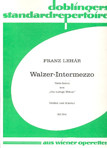 Walzer-Intermezzo für Violine und&nbsp;&nbsp;Klavier&nbsp;&nbsp;