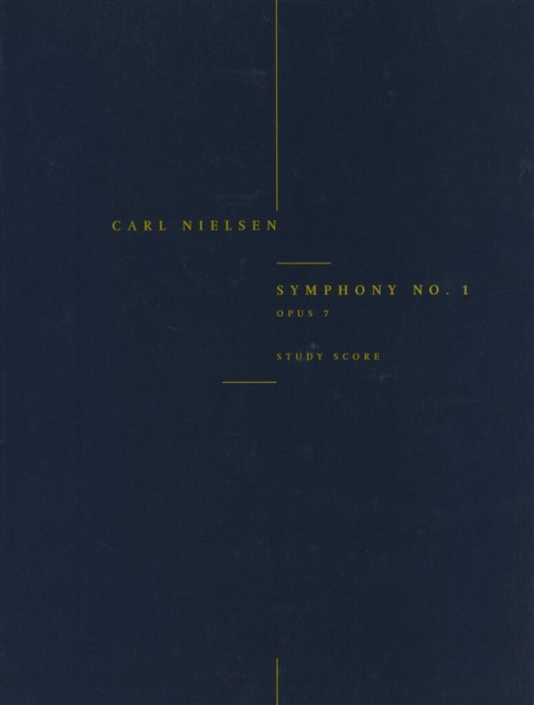 Symphony g minor no.1 op.7  for orchestra  study score