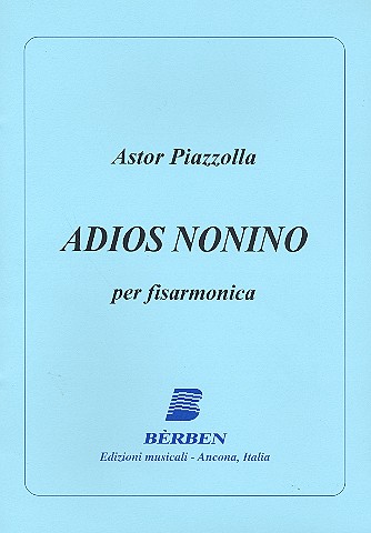 Adios nonino&nbsp;&nbsp;per fisarmonica&nbsp;&nbsp;