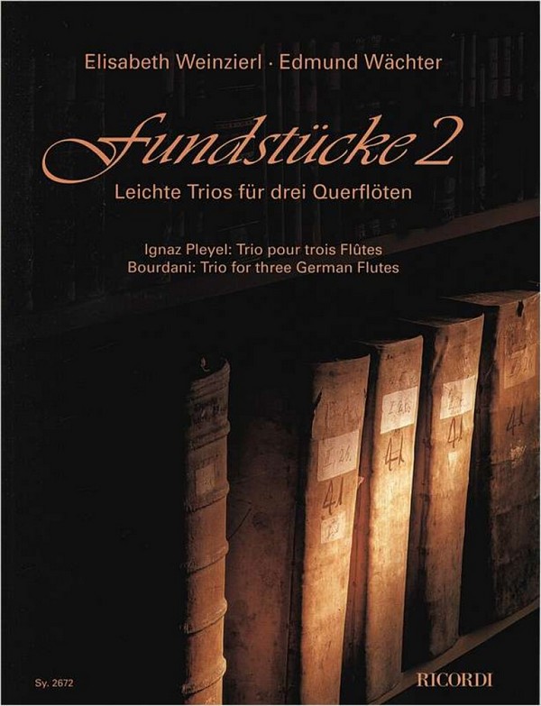 Fundstücke 2 Leichte Trios&nbsp;&nbsp;für 3 Flöten&nbsp;&nbsp;