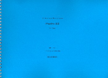Psalm 83&nbsp;&nbsp;für Orgel&nbsp;&nbsp;