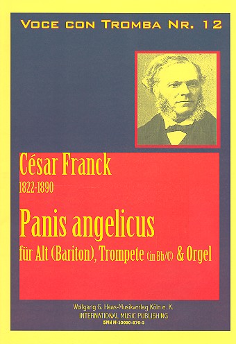 Panis angelicus op.12 für Alt  (Bar), Trompete und Orgel  