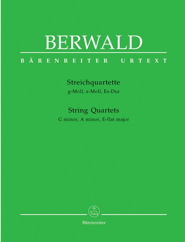 Streichquartette g-Moll, a-Moll und&nbsp;&nbsp;Es-Dur&nbsp;&nbsp;Stimmen