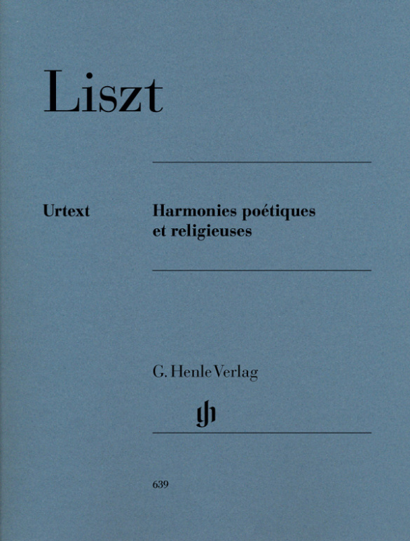 Harmonies poetiques et religieuses&nbsp;&nbsp;für Klavier&nbsp;&nbsp;