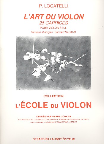 25 caprices  pour violon seul  