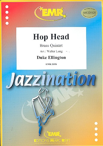 HOP HEAD FOR BRASS QUINTET  SCORE AND PARTS  LANG, WALTER, ARR.