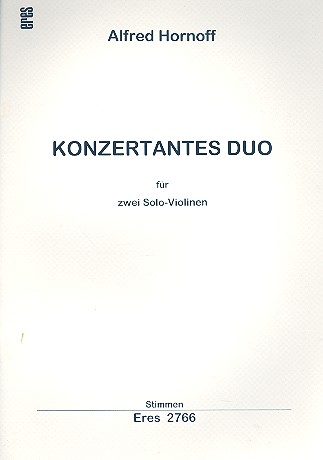 Konzertantes Duo für 2 Violinen  Stimmen  