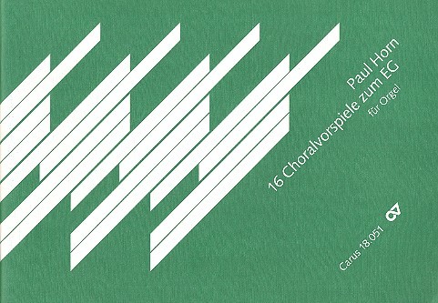 16 Choralvorspiele zum EG  für Orgel  