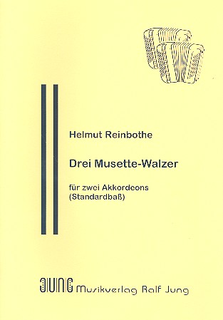 3 Musette-Walzer für 2 Akkordeons  Spielpartitur  (1988)