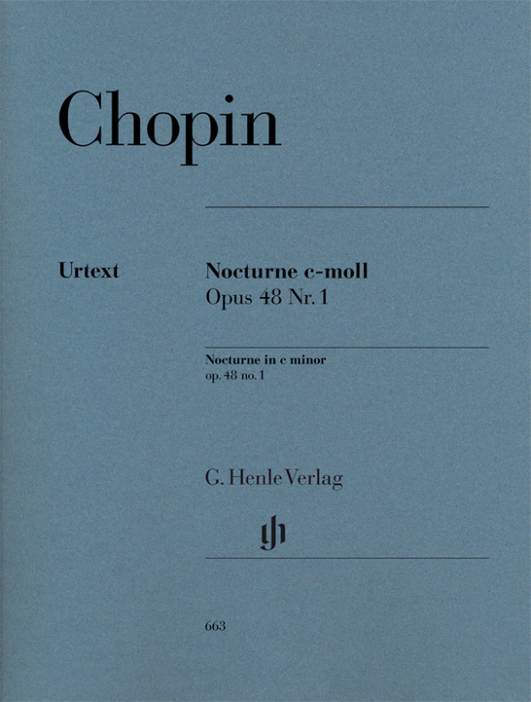 Nocturne c-Moll op.48,1&nbsp;&nbsp;für Klavier&nbsp;&nbsp;