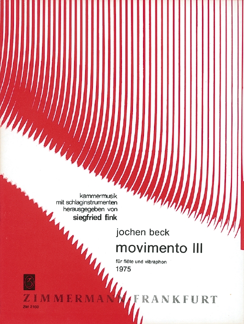 MOVIMENTO 3 FUER FLOETE UND&nbsp;&nbsp;VIBRAPHON,  2 SPIELPARTITUREN&nbsp;&nbsp;FINK, SIEGFRIED, ED