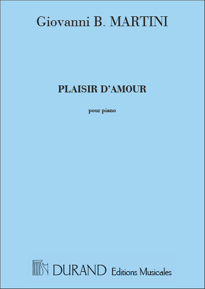 Plaisir d'amour pour  mezzo et piano  
