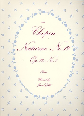 Nocturne op.72,1&nbsp;&nbsp;for piano&nbsp;&nbsp;