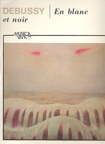 En blanc et noir für 2 Klaviere  zu 4 Händen,  Partitur  (z. Auff. sind 2 Ex. erforderlich)