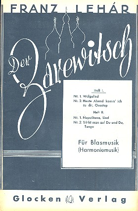 Wolgalied  und  heut Abend komm ich u dir&nbsp;&nbsp;für Blasorchester&nbsp;&nbsp;