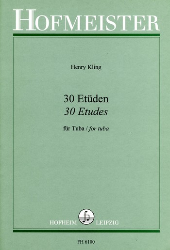 30 Etüden für Tuba    