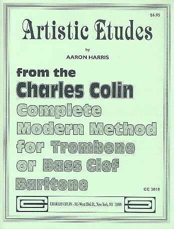 Artistic Etudes from the Charles Colin Complete Method      for trombone or bass clef baritone  