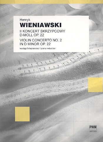 Konzert d-Moll Nr.2 op.22 für Violine  und Orchester für Violine und Klavier  