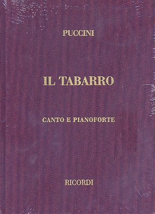 Il tabarro Klavierauszug (it)&nbsp;&nbsp;geb&nbsp;&nbsp;