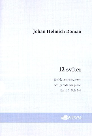 12 Suiten Band 1 (Nr.1-6)  für Cembalo (Klavier)  