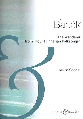 Vier ungarische Volkslieder&nbsp;&nbsp;für gemischter Chor (SATB) a cappella&nbsp;&nbsp;Chorpartitur