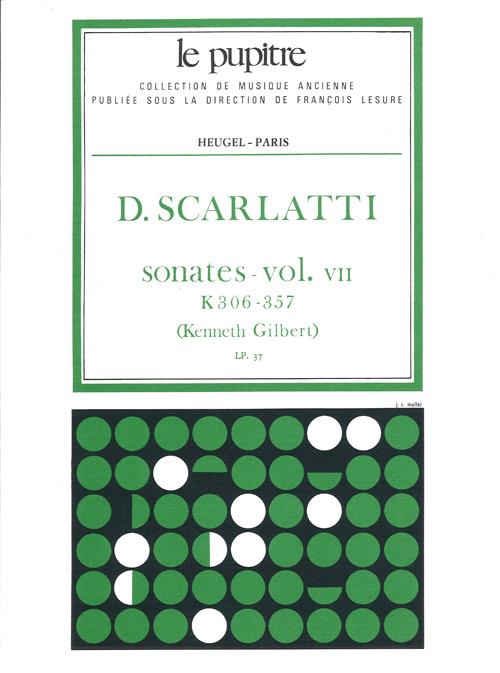 Sonates vol.7 (K306-357)&nbsp;&nbsp;pour clavecin&nbsp;&nbsp;Neudruck