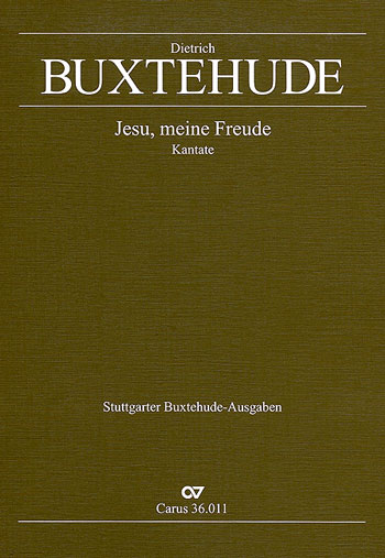 Jesu meine Freude BuxWV60&nbsp;&nbsp;für 3 Singstimmen (SSB), 2 Violinen,&nbsp;&nbsp;Fagott und Bc,  Partitur