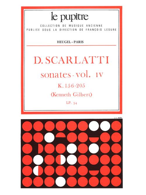 Sonates vol.4 (K156-205)&nbsp;&nbsp;pour clavecin&nbsp;&nbsp;