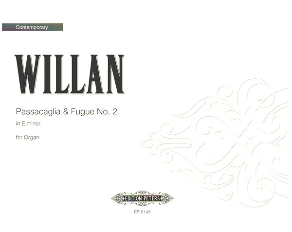 Passacaglia und Fuge e-Moll Nr.2&nbsp;&nbsp;für Orgel&nbsp;&nbsp;