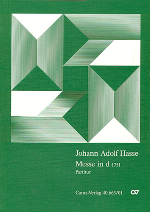 Messe d-Moll für Soli,&nbsp;&nbsp;gem Chor und Orchester&nbsp;&nbsp;Partitur  (lat)