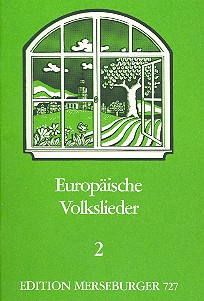 Europäische Volkslieder Band 2&nbsp;&nbsp;für 3-stg gem Chor a cappella&nbsp;&nbsp;Partitur