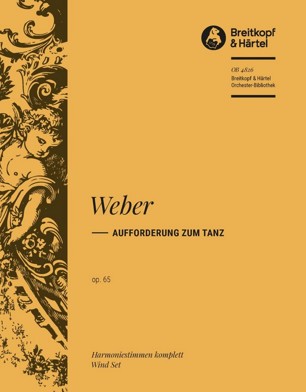 Aufforderung zum Tanz op.65  für Orchester  Harmonie