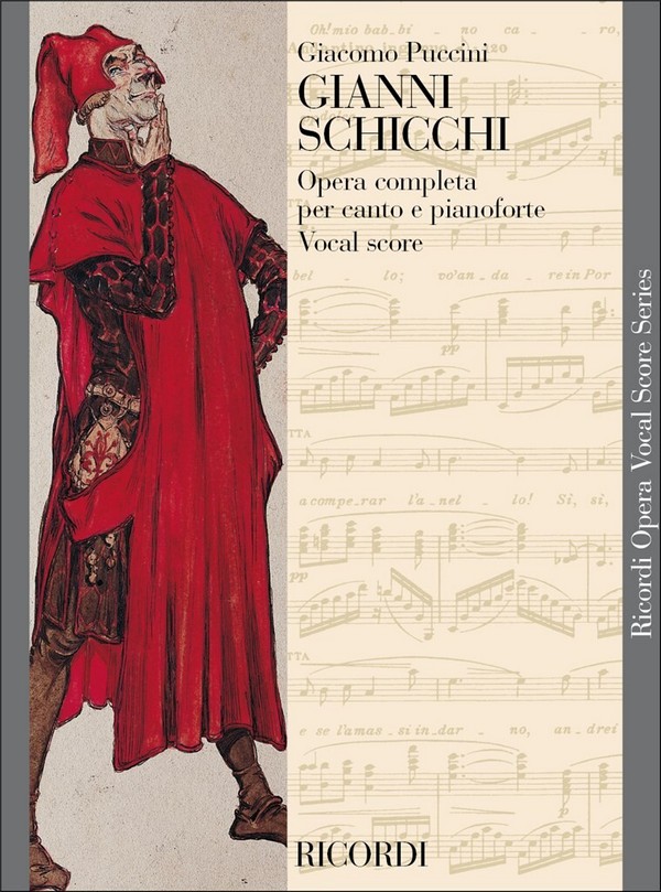 Gianni Schicchi vocal score&nbsp;&nbsp;Engl./Ital.&nbsp;&nbsp;