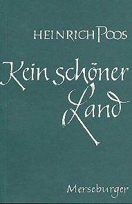 Kein schöner Land 50 Volkslieder  und Kanons für gem Chor  Partitur (dt)