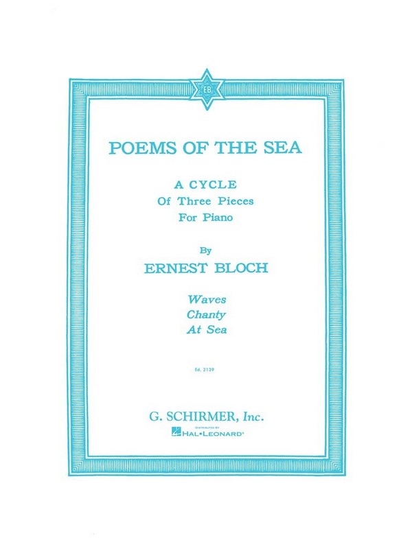 Poems of the Sea&nbsp;&nbsp;for piano&nbsp;&nbsp;