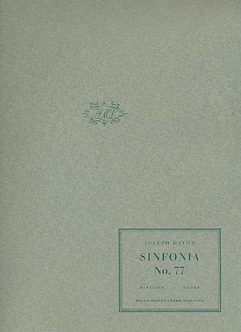 Sinfonie B-Dur Nr.77 Hob.I:77&nbsp;&nbsp;für Orchester&nbsp;&nbsp;Partitur