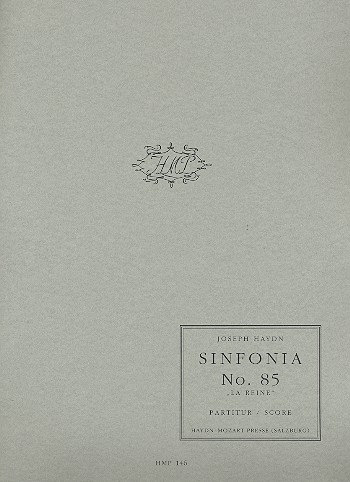 Sinfonie B-Dur Nr.85 Hob.I:85&nbsp;&nbsp;für Orchester&nbsp;&nbsp;Partitur