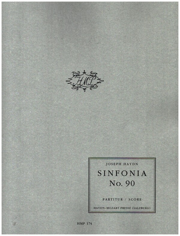 Sinfonie C-Dur Nr.90 Hob.I:90&nbsp;&nbsp;für Orchester&nbsp;&nbsp;Partitur