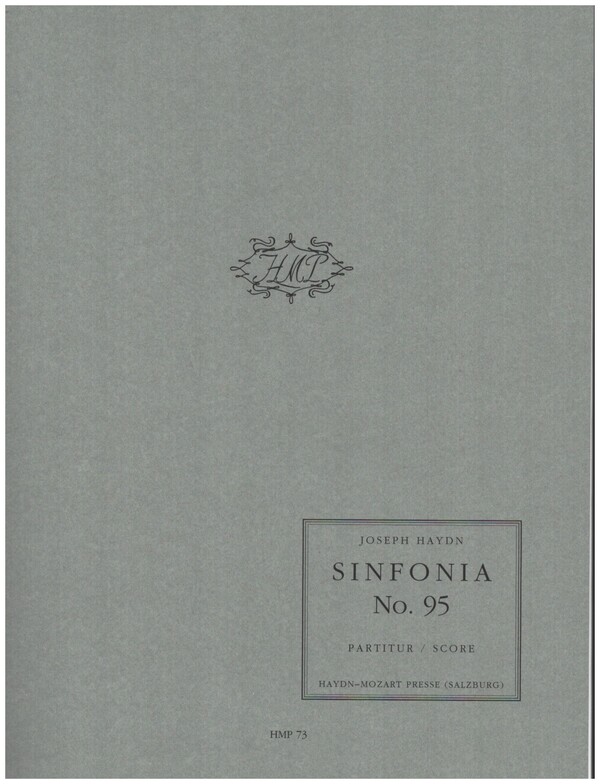 Sinfonie c-Moll Nr.95 Hob.I:95&nbsp;&nbsp;für Orchester&nbsp;&nbsp;Partitur