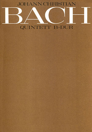 Quintett B-Dur für 2 Violinen,  Viola, Violoncello und Bass  Partitur und Stimmen